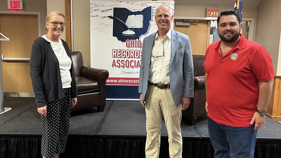 Rep. Bird with Ohio Recorders