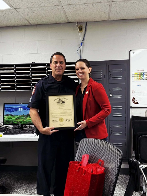 Recognizing Sgt. Mike Mascolo on His Retirement 1