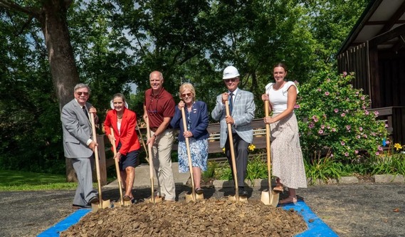 Groundbreaking ceremony for Veterans Village 