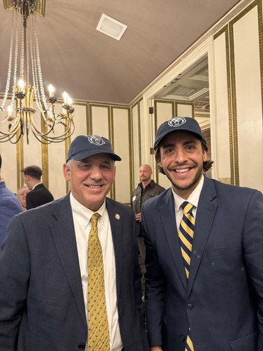Speaker & Rep. Pizzulli in Shawnee State Hats