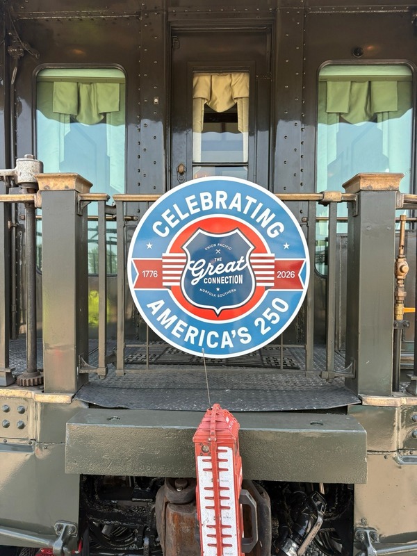 The photo below is the renowned caboose from which Teddy Roosevelt gave his campaign speeches