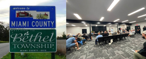 Miami County and Bethel Twp. Sign