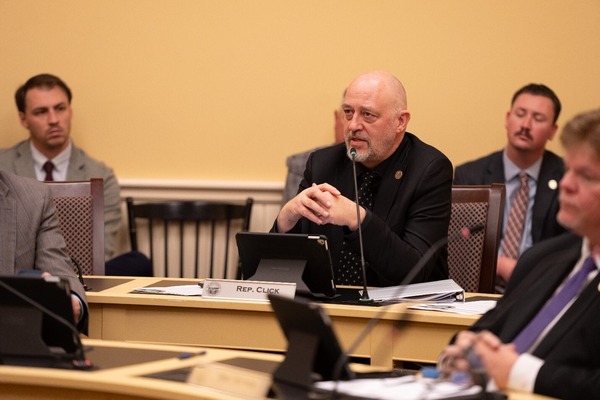 Rep. CLick looking sideways