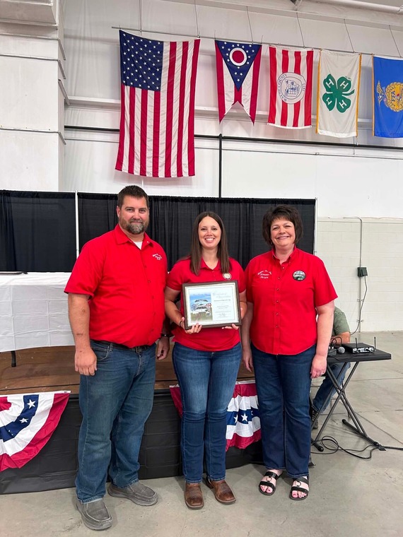 Honored by the Wayne County Fair 