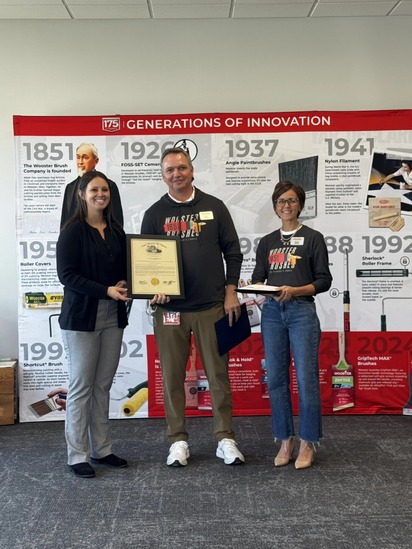 Congrats to Wooster Brush on 175 Years