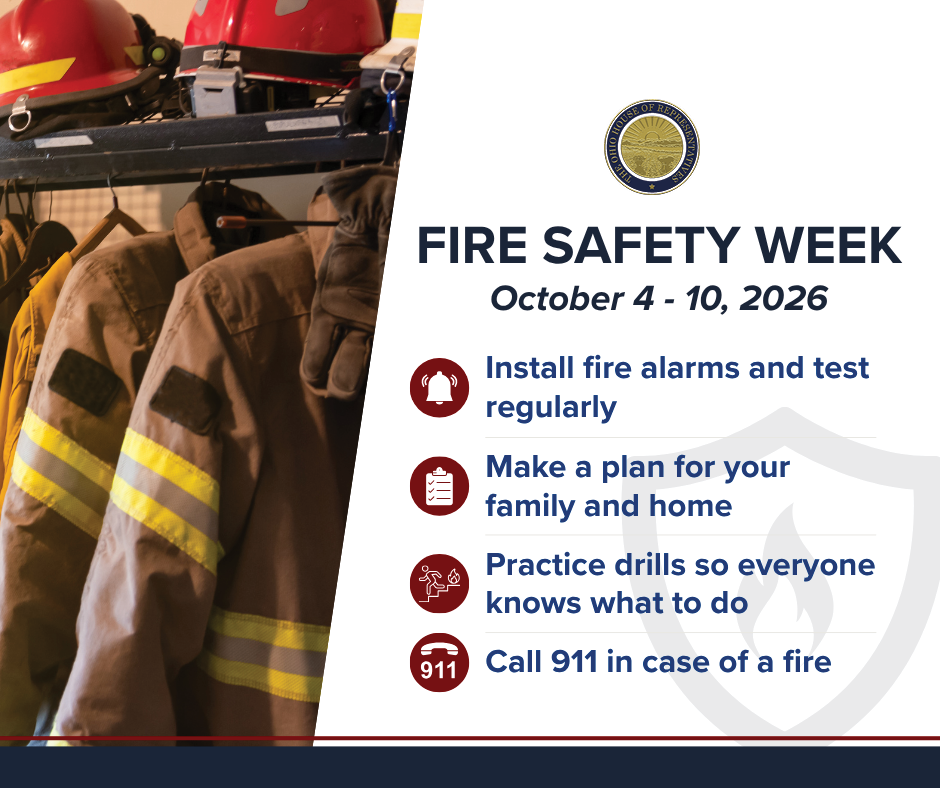 Fire safety graphic
