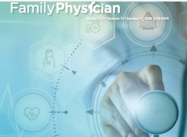 picture of cover of family physician magazine