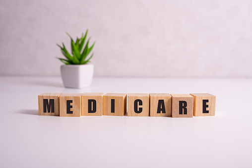 picture of blocks that spell out the word Medicare