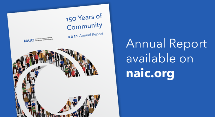picture of NAIC annual report cover