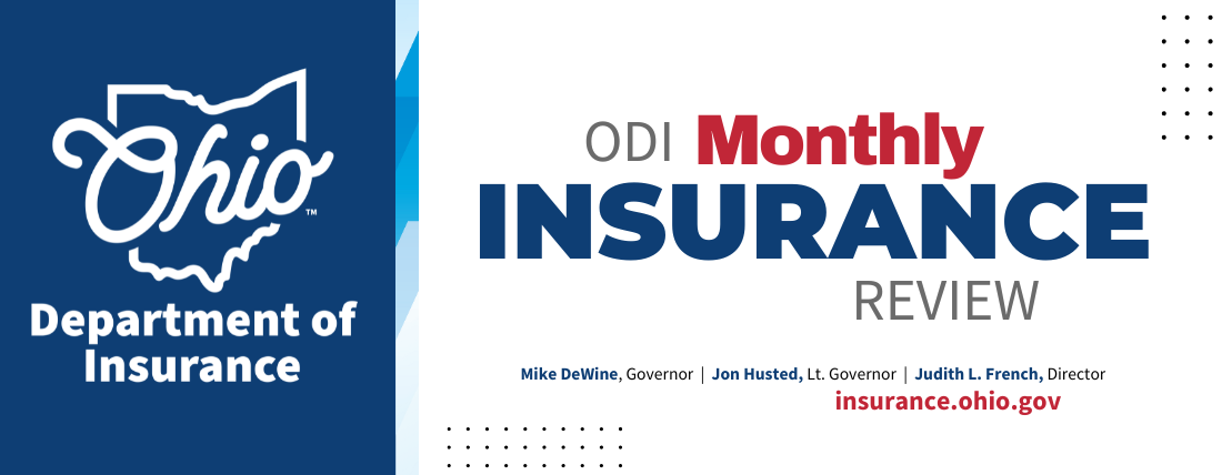 ODI Monthly Insurance Review header