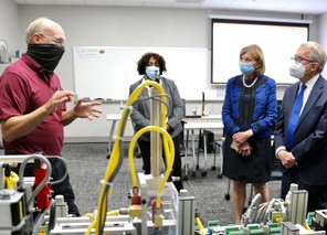 Governor DeWine visits Cuyahoga Community College