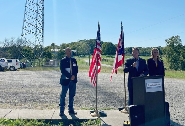 Lt. Governor Husted announces a new pilot program that will expand broadband access in Cutler.