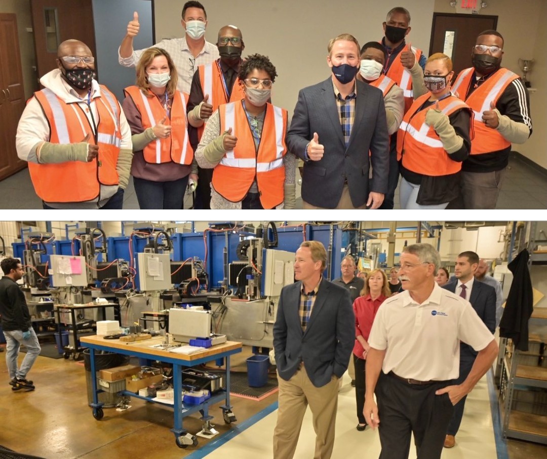 Lt. Governor makes stops on Manufacturing Day