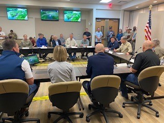 Governor DeWine attends a roundtable discussion with other Republican governors in Texas.