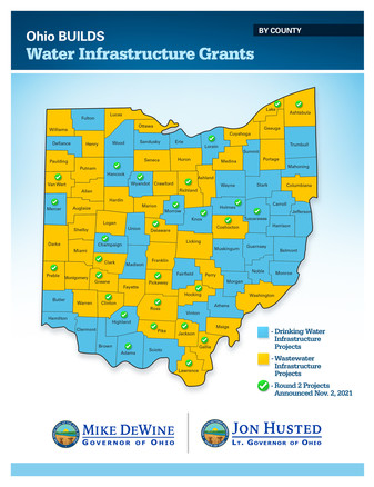 Ohio BUILDS Water Infrastructure Grant