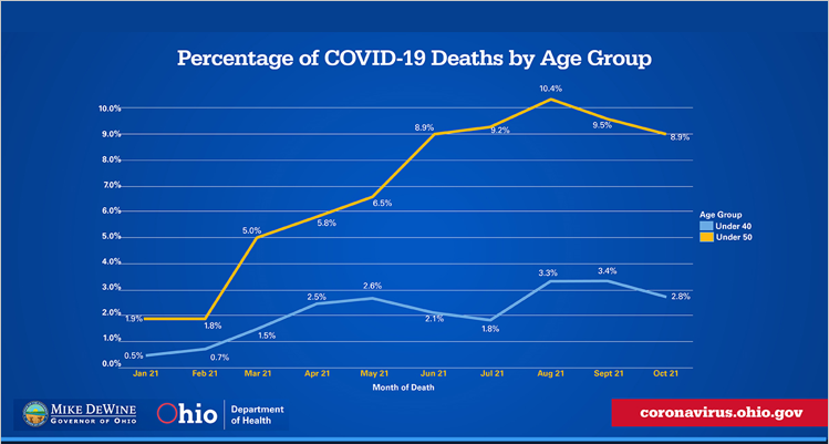 Deaths by Age Group