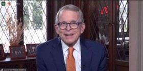 Governor DeWine on Zoom media availability discussing Cleveland Cavs