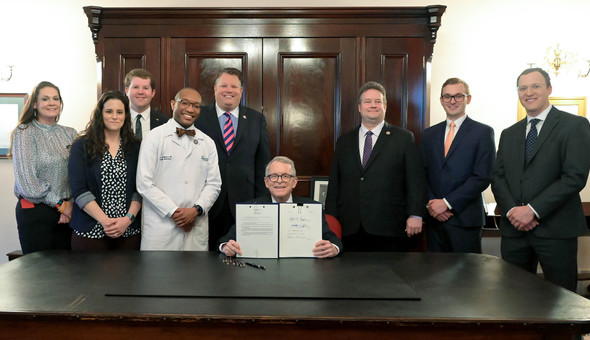 Governor DeWine with signed House Bill 188.