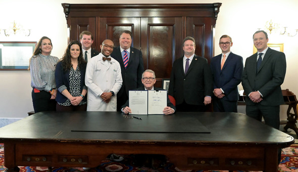 Governor DeWine with signed House Bill 188.