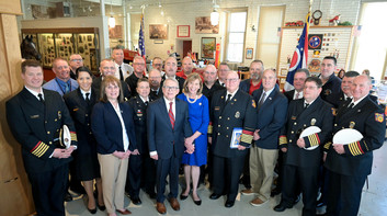 Governor DeWine announces the Ohio Task Force on Volunteer Fire Service which will be chaired by State Fire Marshal Kevin Reardon.