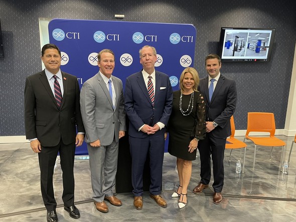 Lt. Governor Husted pictured with representatives from Clinical Trials and Consulting, Inc. 