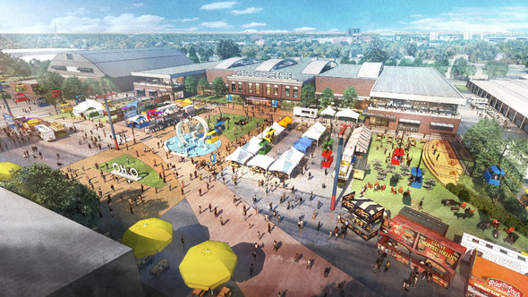 Town Square Rendering