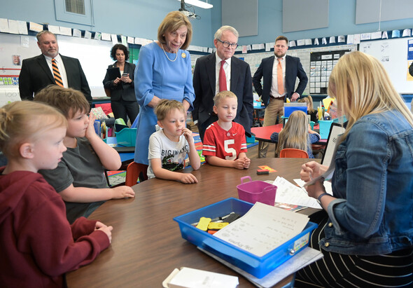 Marietta/Heath school visit