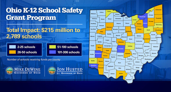 Ohio k-12 school safety grant program graphic