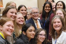 DeWine visits Buckeye Girls State