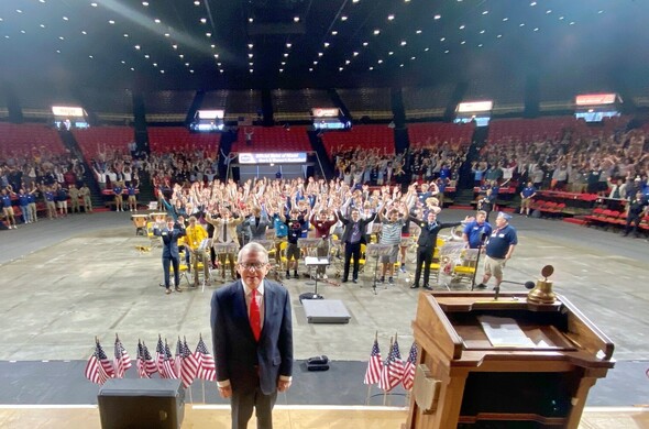 DeWine visits Buckeye Boys State