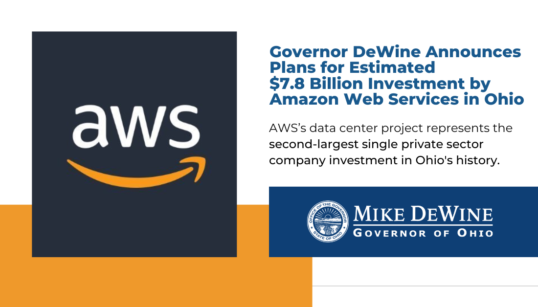 Amazon announces new data centers in Central Ohio