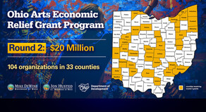 Round 2 of Ohio Arts economic relief grant program