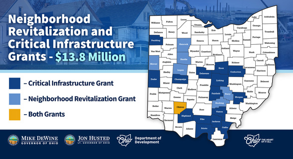 Map of Grant Recipients