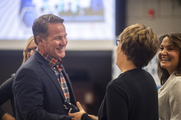 Lt Governor Husted traveled to Newark to celebrate Manufacturing Month