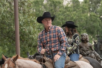 Lt. Governor Husted participates in media event for the All American Quarter Horse Congress