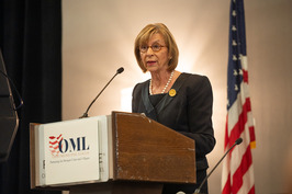 First Lady DeWine speaks at the Ohio Municipal League?s Annual Conference