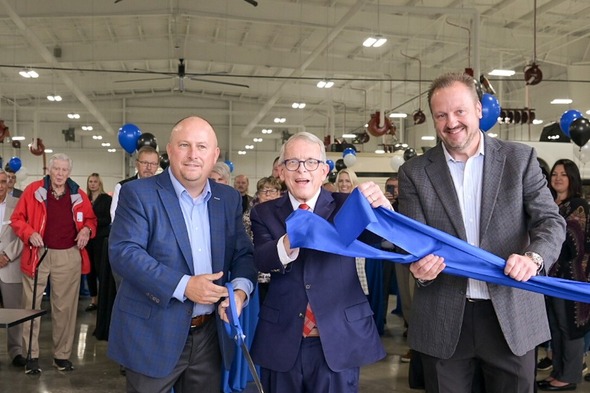 Gov DeWine cuts ribbon at Germain Ford Beavercreek 