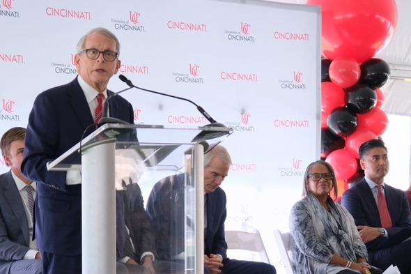 Gov DeWine attends ribbon cutting ceremony at University of Cincinnati 