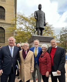 Governor DeWine attends unveiling of William McKinley statue in Stark County