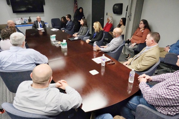 Governor DeWine met with and Jewish leaders in the Greater Toledo area.