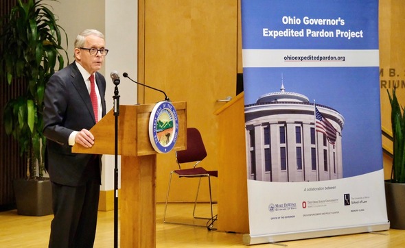 Governor DeWine celebrates 100th Pardon