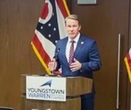 Lt Governor Husted speaks at the Youngstown commerce event in Columbus
