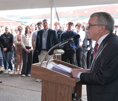 Governor DeWine attends ribbon cutting for the new Western Career Exploration and Development Center