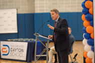 Lt. Governor Jon Husted will speaks at the grand opening of The Greater Dayton School.