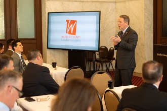 Governor DeWine visits Warren Co Chamber of Commerce