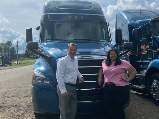 Lt. Governor Husted visits Mast Trucking. 