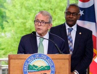 Governor DeWine announces final round of Appalachian community grants in Warren. 