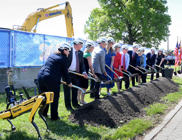 Governor and First Lady DeWine break ground on Expo 2050 projects