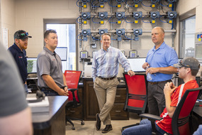 Lt. Governor Husted toured the Latty Facility of Mercer Landmark