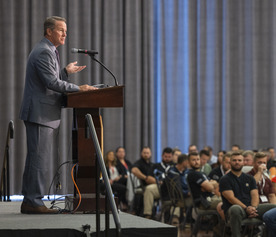 Lt. Governor Husted speaks at the Narcotics Intelligence Center’s Annual Drug Summit in Columbus